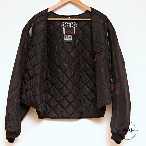 Cortech by TourMaster Waterproof Jacket w/ Zipout Liner Armors & Back Pad - Picture 7 of 13